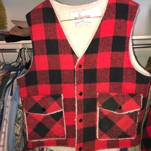 Vintage wool vest